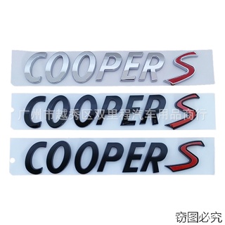 สติกเกอร์โลโก้ MINI COOPERS ดัดแปลง สําหรับติดตกแต่งรถยนต์