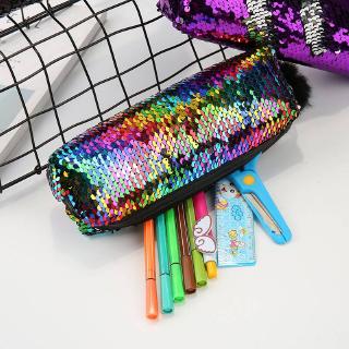 Pencil case กระเป๋าดินสอตาราง [S] กล่องดินสอโฮโลแกรม