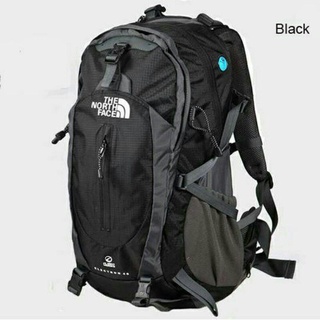 50L THE NORTH FACE กระเป๋าเป้เดินทาง บรรจุของได้เยอะ  steel frame High-capacity hiking/trekking backpack