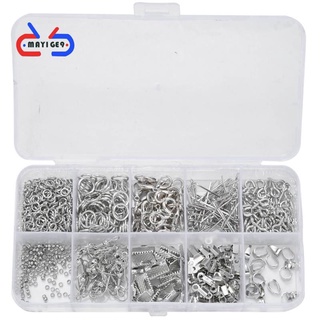 Jewelry Findings Set Jewelry Making Kit Jewelry Findings Starter Kit Jewelry Beading Making And Repair Tools Kit Pliers Sier Beads Wire Starter Tool