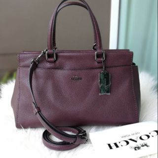 Coach purple cbd bag