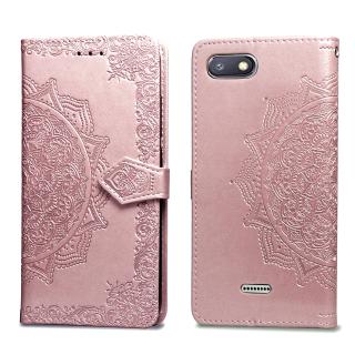 เคสโทรศัพท์หนังฝาพับพร้อมช่องใส่บัตรสําหรับ Xiaomi Redmi 6a / Redmi 6