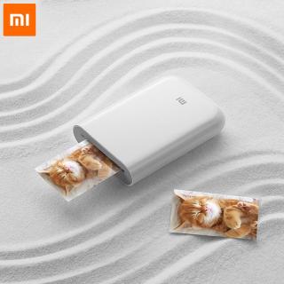 เครื่องพิมพ์บลูทู ธ Xiaomi 300dpi AR Photo Portable Mini Pocket Printer เครื่องพิมพ์ภาพถ่าย DIY