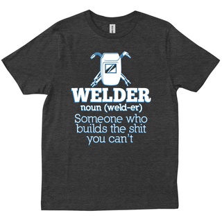 เสื้อยืดผ้าฝ้าย พิมพ์ลาย Welder Graduation Gift Dad Mom Blacksmith 89 NJkldj91ALmegc47 สําหรับคุณแม่