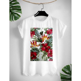 เสื้อยืดสกรีนแนว Tropical