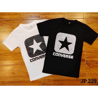 เสื้อยืดแฟชั่น cotton100% สกรีนลายรอง Convers