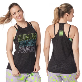 Zumba Burnout High Neck Tank (เสื้อกล้ามออกกำลังกายซุมบ้า)