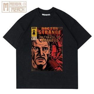 เสื้อยืด พิมพ์ลาย DR STRANGE DOCTOR MARVEL COMIC - TSHIRT SPIDERMAN BATMAN SUPERMAN TEE OVERSIZE VINTAGE สําหรับผู้ชาย แ