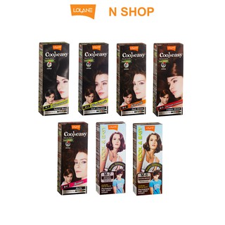 🌟 สีผม สูตรปิดผมขาว โลแลน LOLANE COOL &amp; EASY COLOR CREAM PERFECT COVER GRAY HAIR