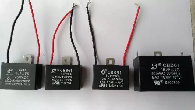 คาปาซิเตอร์ พัดลม Capacitor CBB61 คาปา อะไหล่ฮาตาริ ตัวเก็บประจุ ตัว C คาปาซิสเตอร์ แคป cap พัดลม thumbnail 7