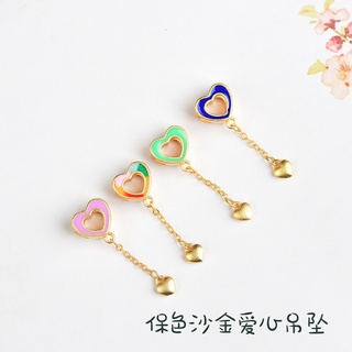 [พร้อมส่ง] สายโซ่ลูกปัด หลากสี กันแพ้ กันแพ้ สําหรับทําสร้อยข้อมือ แฮนด์เมด diy