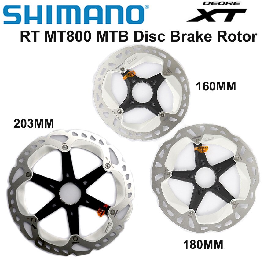 Shimano Deore XT RT-MT800 Ice-Tech Freeza Disc Centerlock CENTER LOCK Disc Rotor Mountain Bikes Disc 140 มม.160 มม.180 มม.203 มม.