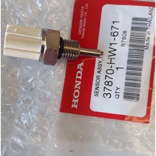 ชุดเซนเซอร์ตัวตรวจจับอุณภูมิน้ำหล่อเย็นแท้ Honda Click 110i,1ตัว*37870-HW1-671