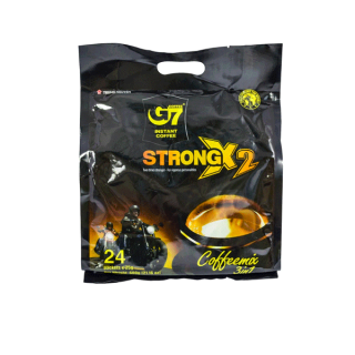 G7 STRONG X2 3IN1 กาแฟปรุงสำเร็จชนิดซอง 600กรัม (25G.X24ซอง)