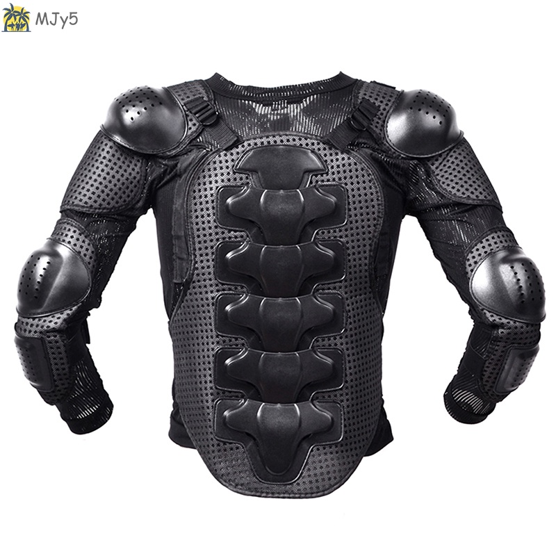 Gym Protective Gears 505 บาท เสื้อแจ็กเก็ตเกราะป้องกัน แบบเต็มตัว ทนทาน สไตล์สตรีท เหมาะกับการแข่งรถวิบาก สําหรับผู้ชาย และผู้หญิง Sports & Outdoors