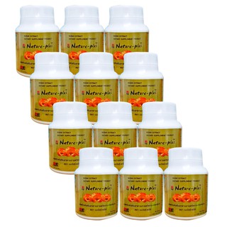 Nature plus เห็ดหลินจือสกัด เนเจอร์พลัส (12 กระปุก X 50 แคปซูล)