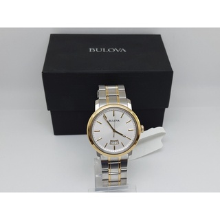 นาฬิกา BULOVA MENS 98B214 QUARTZ พร้อมกล่อง (สภาพใหม่)