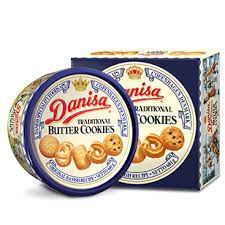 Danisa Butter Cookies Gift Set 681g. เดนิสาบัตเตอร์คุกกี้กิ๊ฟเซ็ท 681กรัม (มีถุงกระดาษแถมให้ครับ)