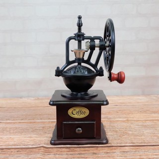 เครื่องบดกาแฟ ทรงวินเทจ Vintage Manual Coffee Grinder