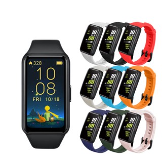 สายนาฬิกาข้อมือซิลิโคนสําหรับ Huawei Band 6/6Pro Smart Watch