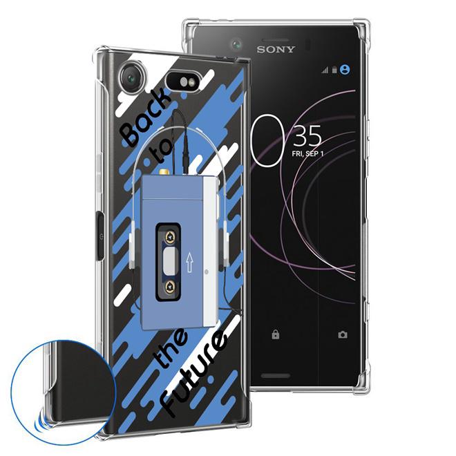 เคส สำหรับ Sony Xperia XZ1 Anti-Shock Protection TPU Case [Back to the Future]