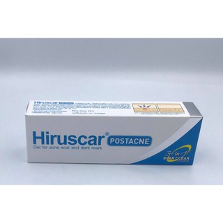 Hiruscar Postacne 10 กรัม. ฮีรูสการ์ โพสต์แอคเน่ เจลรักษาแผลเป็นจากสิว