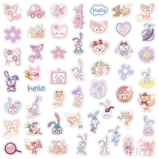 ❉ L.inaBell & S.tellaLou Series 01 สติ๊กเกอร์ ❉ 50Pcs/Set Cartoon DIY Fashion Luggage Laptop Skateboard Decals Doodle สติ๊กเกอร์