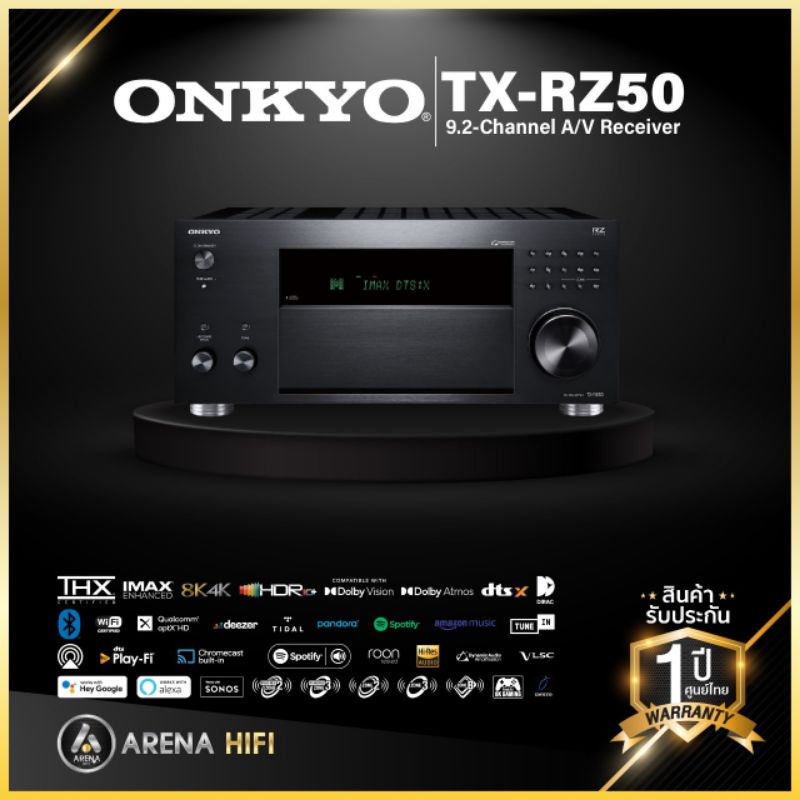 ONKYO : TX-RZ50 9.2-Channel THX Certified AV Receiver TXRZ50 RZ50