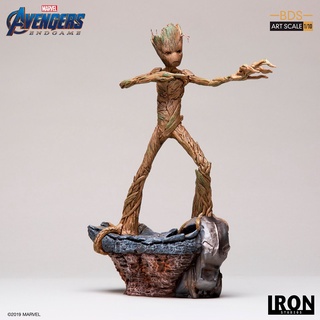 🕊️พร้อมส่ง ฟิกเกอร์ โมเดล ของสะสม Iron Studios BDS Art Scale 1/10 Avengers: Endgame - Groot