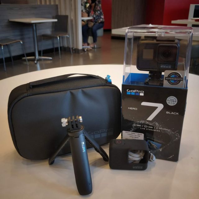 Gopro Hero 7 Black มือสองแถม Travel Set