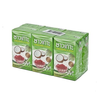 พร้อมส่ง! ชาวเกาะ กะทิอบควันเทียน 250 มล. x 6 กล่อง Chaokoh Coconut Fragrant 250 ml x 6 Boxes
