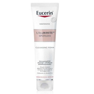 Eucerin ยูเซอริน อัลตร้าไวท์ พลัส สปอตเลส คลีนซิ่ง โฟม 150มล.