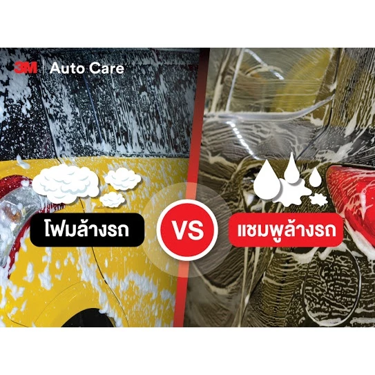 (6 ขวด) 3M แชมพูล้างรถ น้ำยาล้างรถ PN39000W สูตรผสมแวกซ์ 2in 1 ทั้งล้างและเคลือบเงาในขั้นตอนเดียว 1000ml. thumbnail 5