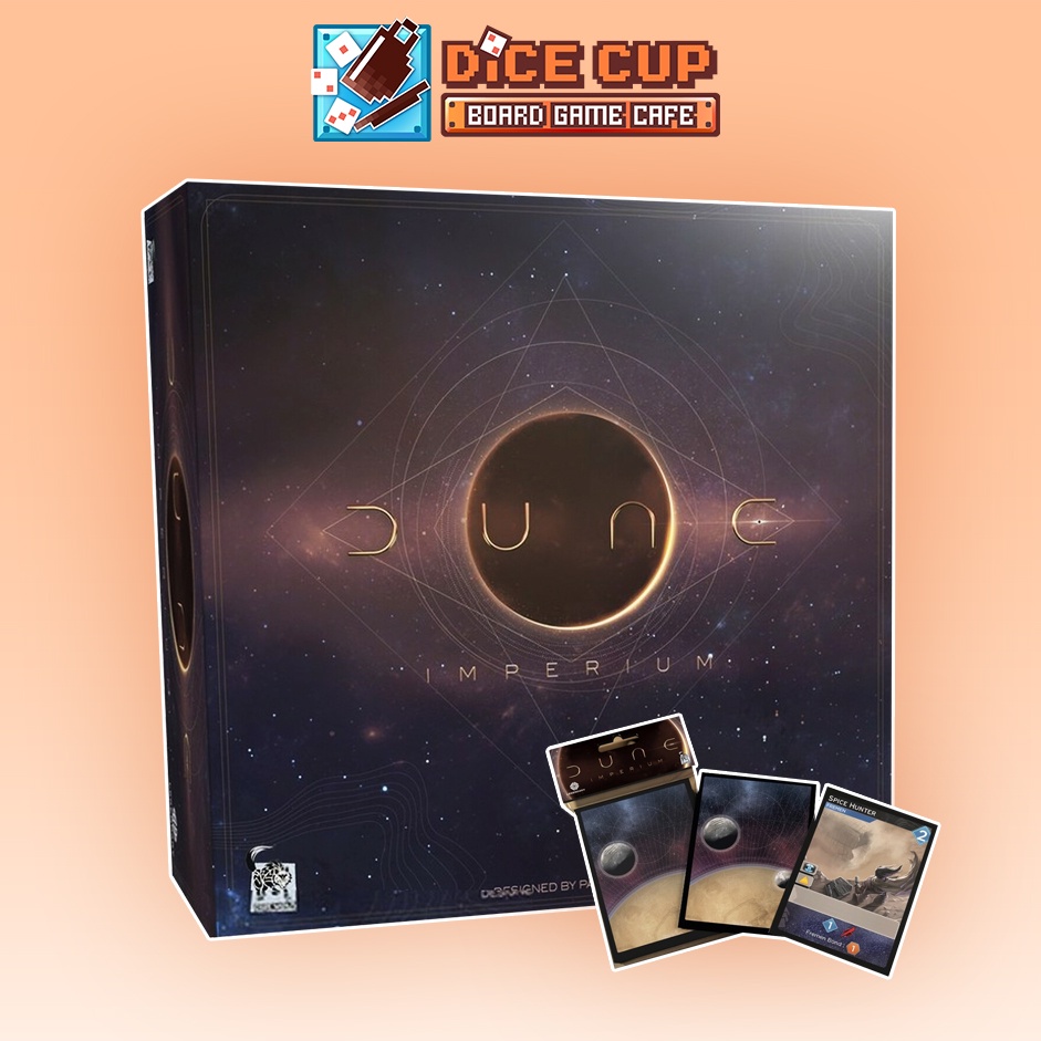 [ของแท้] Dune Imperium Deluxe Upgrade with 2 Packs of Card Sleeves