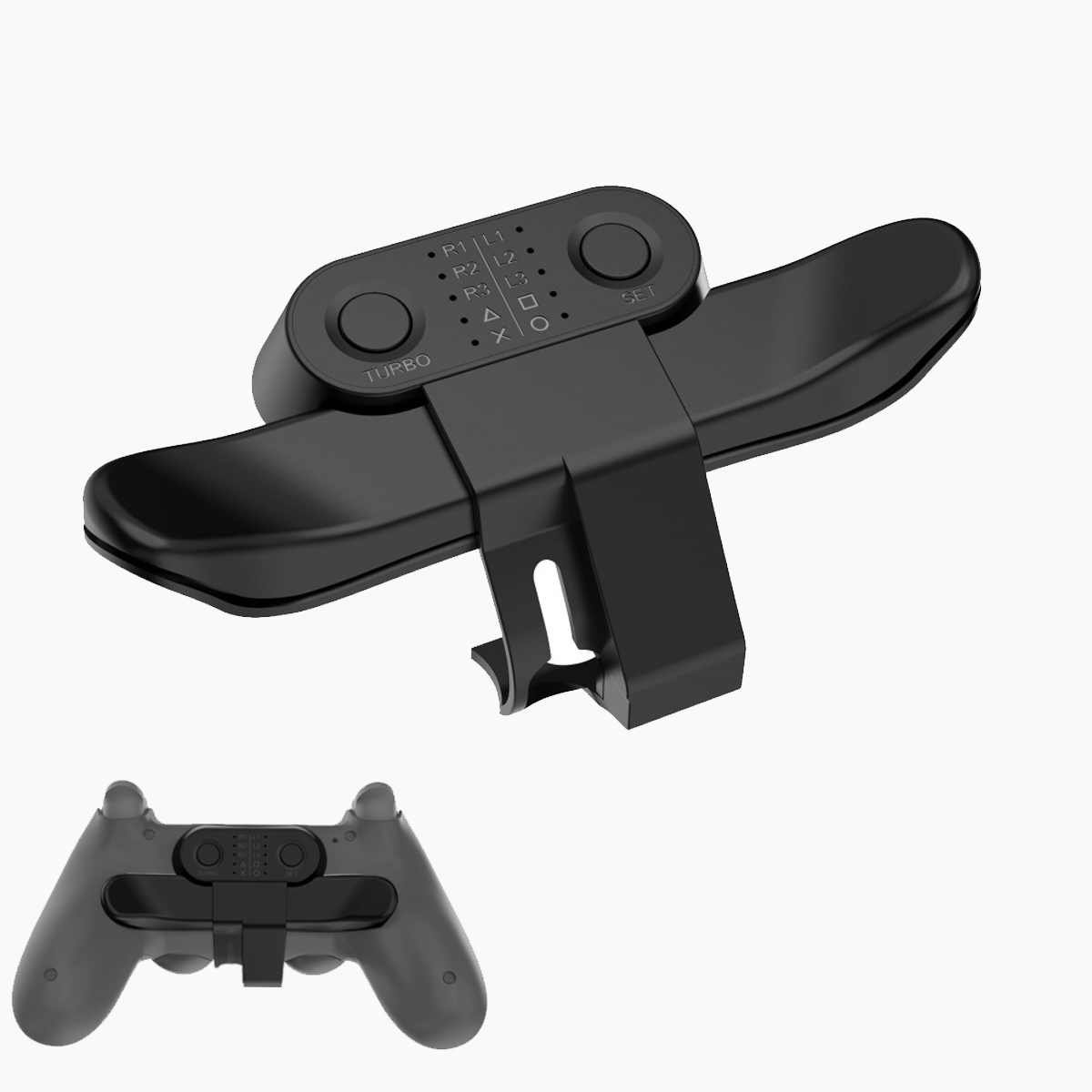 Extended Gamepad Back Button Attachment Joystick Rear Button With Turbo