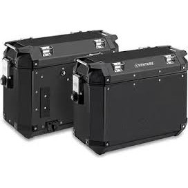 กล่องเอนกประสงค์ติดข้างรถมอเตอร์ไซด์ KAPPA รุ่น KVE37B Pack 2 (KAPPA Side BOX KVE37B ) 37L 1 คู่