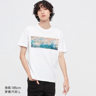 พร้อมส่ง Uniqlo เสื้อยืดแขนสั้น พิมพ์ลายศิลปะ MoMA Museum of Modern สําหรับผู้ชาย และผู้หญิง 446640