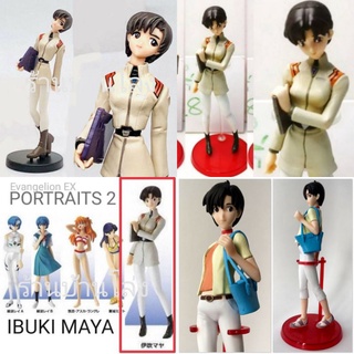 (แท้/กาชาปอง/มือ1,2) Bandai Evangelion EX Portraits 2 Maya Ibuki figure (Gashapon) โมเดล อีวา อิบูกิ มายะ