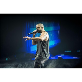 Drake โปสเตอร์ Poster วอลเปเปอร์ ตกแต่งผนัง วงดนตรี  Hiphop ฮิปฮอป