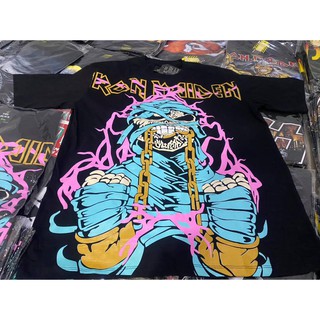 เสื้อวง OVP IRONMAIDEN ป้าย The Black Queen งานใหม่ สีดำ