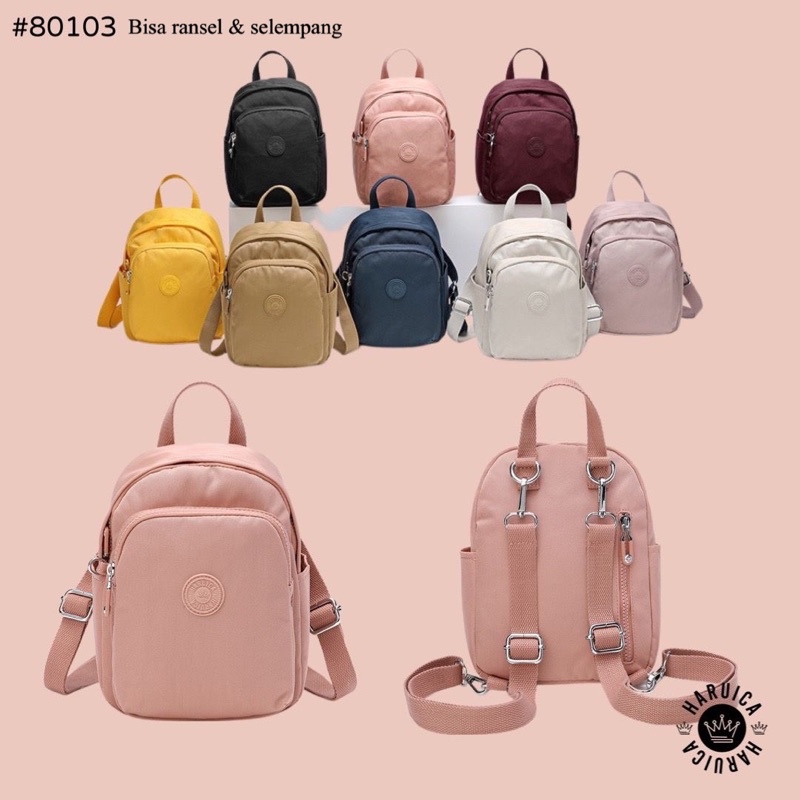 HARUICA BAG 80103 - BAG - sling BAG - กระเป๋าเป้ - กระเป๋าผู้หญิง