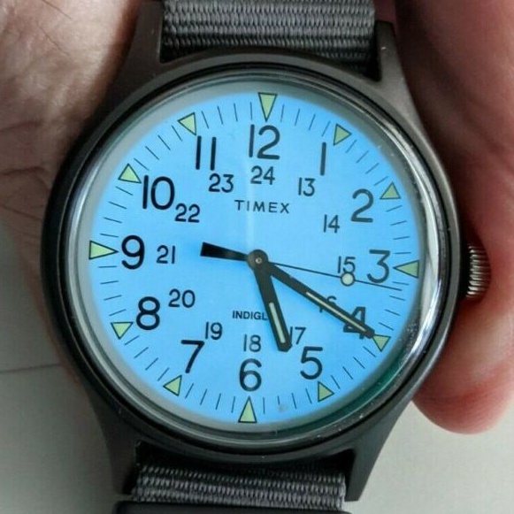 Indiglo Timex Tw2t10500 J Crew Timex MK1 Field Watch Men 40mm