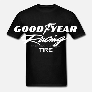 เสื้อยืดผ้าฝ้ายพิมพ์ลายแฟชั่น ใหม่ เสื้อยืดลําลอง แขนสั้น พิมพ์ลาย Goodyear Drag Slicks Jegs Eagle Goodyear สําหรับผู้ชา