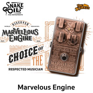 Snake Oil Marvelous Machine Brit Valve-style Distortion เอฟเฟคกีต้าร์ ดิสตอร์ชั่น สไตล์อังกฤษ