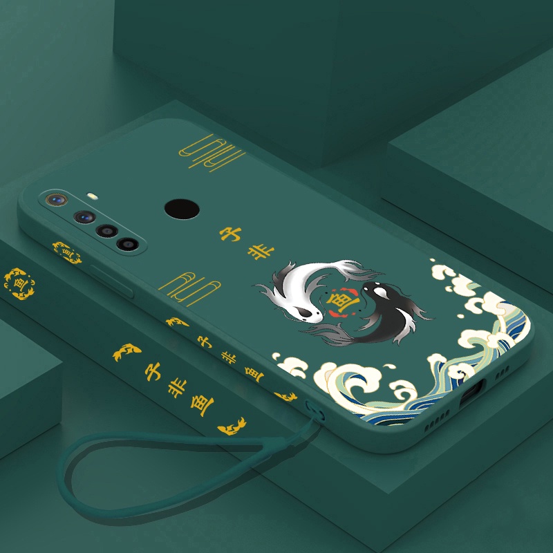 ปลอก Huawei Y6P Y7A Y6S Y9 2019 Y9S Y7 2019 Huawei Nova 3i 7i Y70 8i 9 Fish Soft Tpu เคสโทรศัพท์ฝาคร