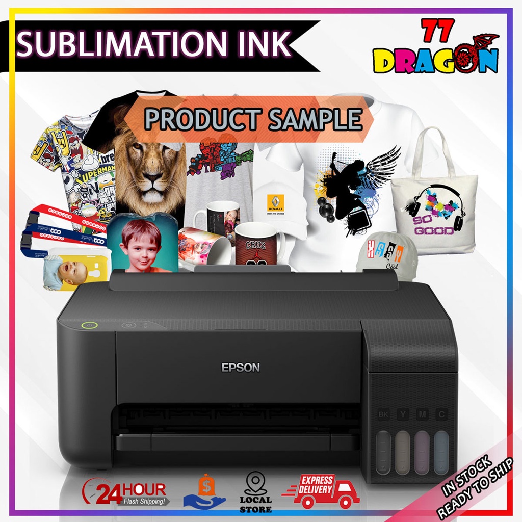 Epson Ecotank L1110 L 1110 L 1110 Ink Tank Printer With Sublimation Ink Mbgb Shopee Thailand 2236