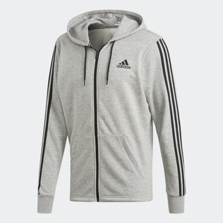 เสื้อแจ็คเก็ตมีฮู้ดชาย adidas Must Haves 3-Stripes French Terry Hoodie Jacket