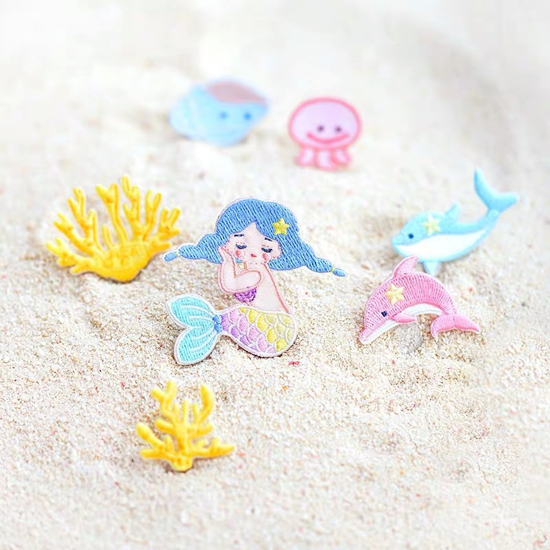 สติกเกอร์งานปัก ตกแต่งเคส Nintendo / งาน DIY