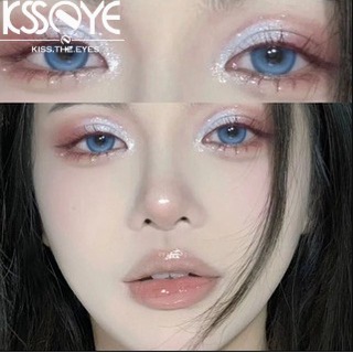 คอนแทคเลนส์ สีฟ้า 14.5 มม. (0--8.00) 2 ชิ้น