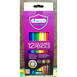 สีไม้มาสเตอร์อาร์ต ดินสอสี 12 สี MASTER ART